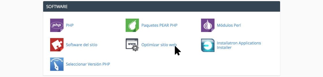 Habilitar compresión GZIP en cPanel