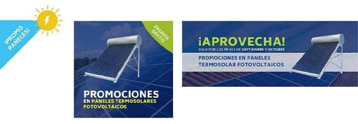 Diseño de Banner Paneles Solares Diseño de Banner Paneles Solares